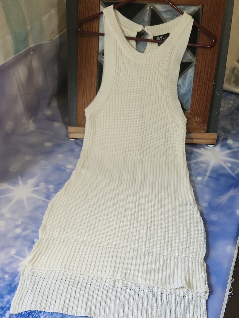 Chesley Cream Knit Mini Dress